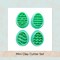 Easter Egg Clay Cutter Set, 4 pcs, 20mm Mini Cutters for Polymer Clay, Adorabilities